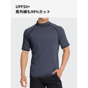 ラッシュガード メンズ 半袖 シャツ tシャツ...の詳細画像5