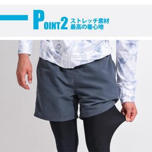 ラッシュガード メンズ トレンカ レギンス 水...の詳細画像5