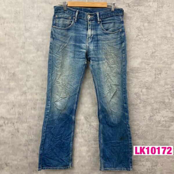 Levi&apos;s 527TM デニムジーンズパンツ ブルー ジップフライ W31L30 実寸W31in ...