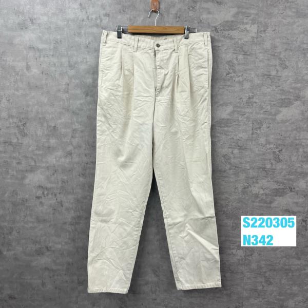 DOCKERS ドッカーズ チノパンツ オフホワイト ジップフライ W36L34 29529-051...