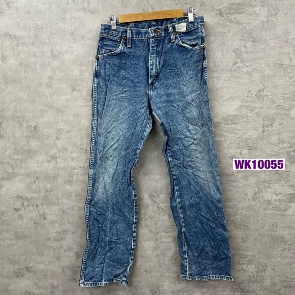 Wrangler USA製 デニムジーンズパンツ ブルー ジップフライ 31x32 実寸W29in ...