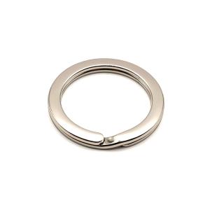 二重リング(平）DX ニッケル/内径23mm 1個入り レザー用金具