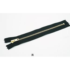 YKK 3号メタルファスナー ゴールド 20c...の詳細画像2