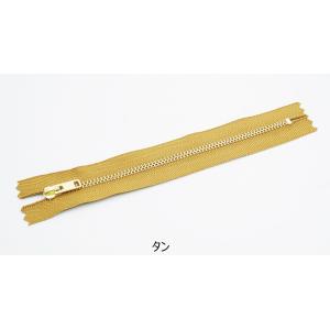 YKK 3号メタルファスナー ゴールド 20c...の詳細画像4