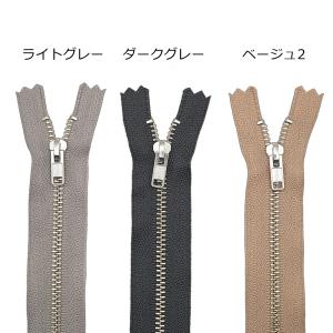 YKK 3号メタルファスナー ニッケル 10c...の詳細画像2