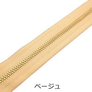 YKK 4号メタルファスナー ゴールド 40c...の詳細画像5