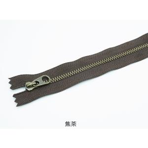 YKK 4号メタルファスナー アンティーク 3...の詳細画像3