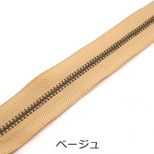 YKK 4号メタルファスナー アンティーク 3...の詳細画像5