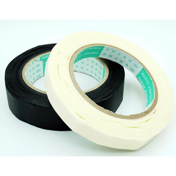 補強テープ 黒 15ミリ巾×50ｍ マルコポーロ 伸び止めテープ セラフィーニテープ