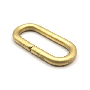 SENWA 日本製 真鍮製ベルカン ねじ式Dカン シャックル18mm 吊り具