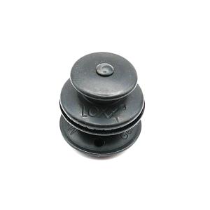 真鍮 組ネジ（ネジカシメ）菊柄 10mm頭 5個入り 4mm〜10mm足 中国製