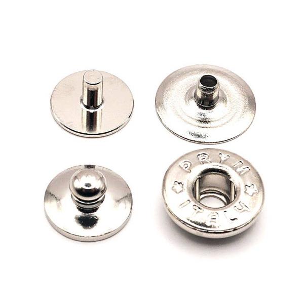 プリムイタリー/PRYM ITALY ホック ギボシタイプ ニッケル 約9mm  カクシ 10組 レ...