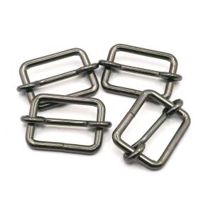 Dカン 3mm×30mm/ニッケル 4個入り レザー用金具 レザークラフト