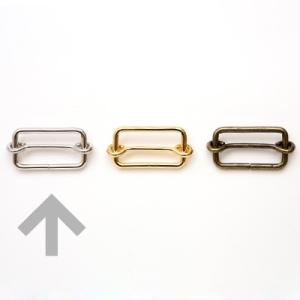 線コキ 40×4mm ニッケル 4個入り 一本線送り 送りカン リュックカン レザー用金具 レザーク...