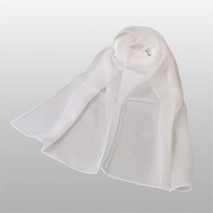 シルクシフォンストール 30×130cm