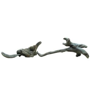 変形ミニ流木３個セット i423 国産流木素材 DIY資材 工作用素材 ディスプレイ用 ガーデニング...