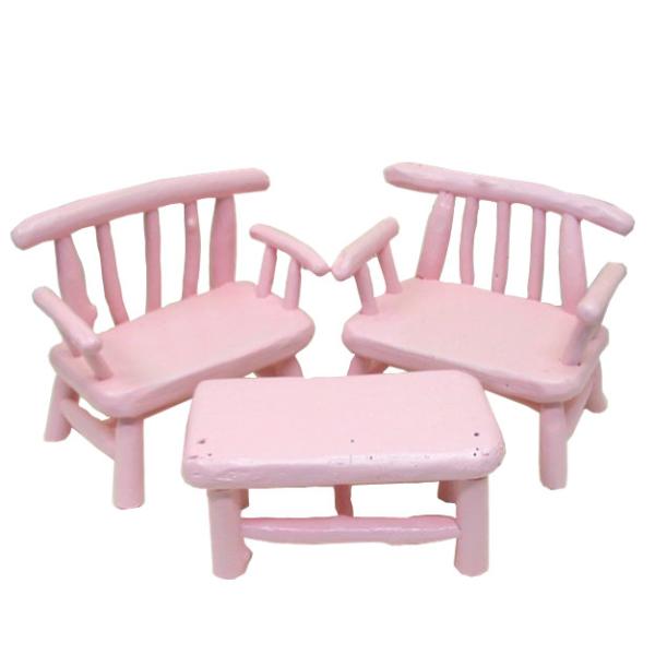 流木ミニチュア（家具）飾り台　３点セット  ja107 オリジナル流木インテリア雑貨 飾り棚 ディス...