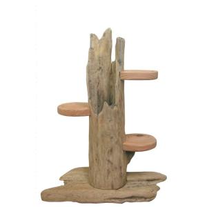 ディスプレイ用飾り棚 大型流木飾り棚 ja94 流木アートのレットイットビーのオリジナル流木インテリ...