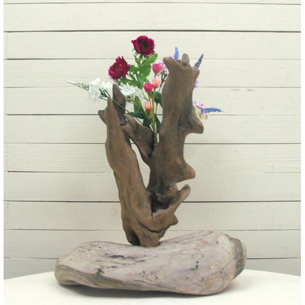 流木フラワーアレンジオブジェ jb94 オリジナル流木インテリア雑貨