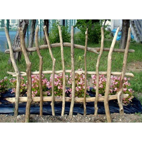 流木フェンス設置高70ｃｍ用巾1.0ｍ lc17 流木アートのレットイットビーのガーデニング用品