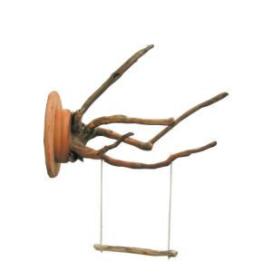 流木止まり木壁掛けハンガー pb74 オリジナル流木ペット用品