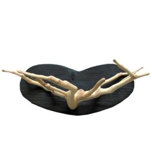 多用途オリジナル壁面止まり木兼用キャットスカイベットetc...　pbk113  オリジナル流木ペッ...