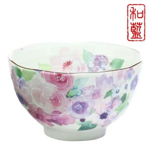 京焼・清水焼 武内裕（秀峰窯） 一閑人交趾宝散し組飯碗 : 京焼