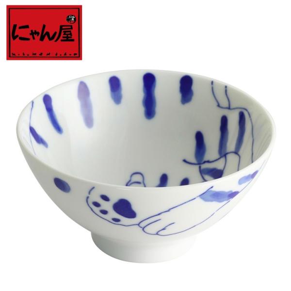 新生活 プレゼント 食器 ギフト 猫グッズ にゃん屋 仲良し猫 トラ猫くん飯碗（単品） 和食器 和風...