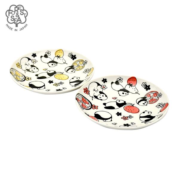 フォレスト＆シー パンダリン ペアパスタ | 日本製 美濃焼 パスタ パスタ皿 ペア ワンプレート ...