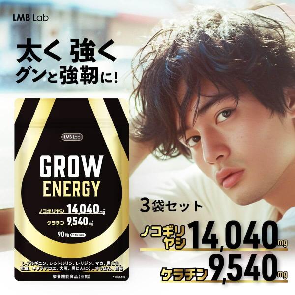 ノコギリヤシ サプリ 3袋 製薬会社共同開発 ケラチン 9540mg 30日分 LMB Lab【栄養...