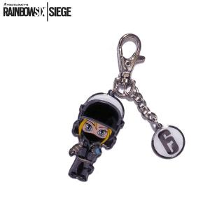 レインボーシックス シージ IQ アイキュー キーホルダー ＫＥＹＨＯＬＤＥＲ RAINBOW SIX SIEGE SWAT SAS GSG9 GIGN SPETZNAS｜level4shop