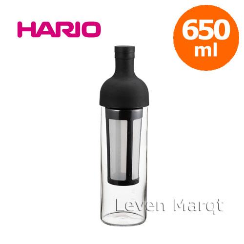 ハリオ HARIO フィルターインコーヒーボトル 650ml ブラック 水出しボトル/アイスコーヒー...