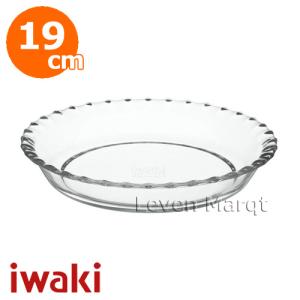 PYREX（パイレックス） ふち飾り皿 イワキ iwaki 耐熱ガラス （外径