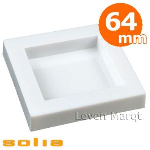 ソリア solia ミニヨン 64×64mm ホワイト 360個 業務用/ケータリング/使い捨て食器｜levenmarqt