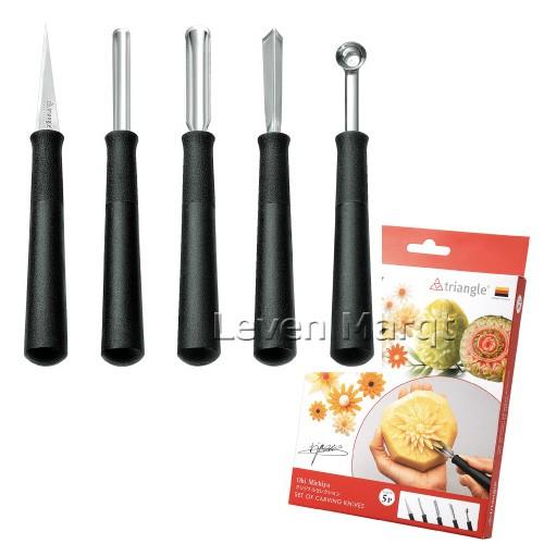 カービングナイフ ベーシック 5本セット Triangle トライアングル　カービング/飾り切り/フ...