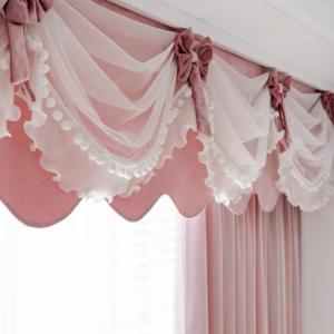 高級 カーテン 遮光カーテン ヨーロッパ風 ドレープカーテン 刺繍 1.5