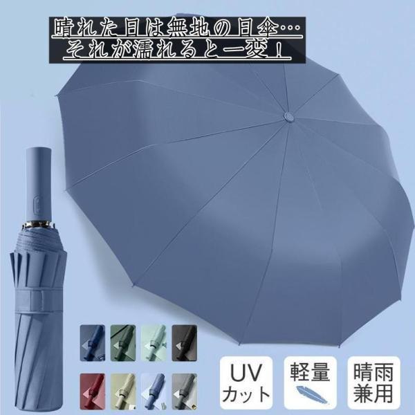 折り畳み傘 晴雨兼用 超軽量 日傘 遮熱 女性用 雨傘 12骨 レディース メンズ 梅雨 折畳み傘 ...