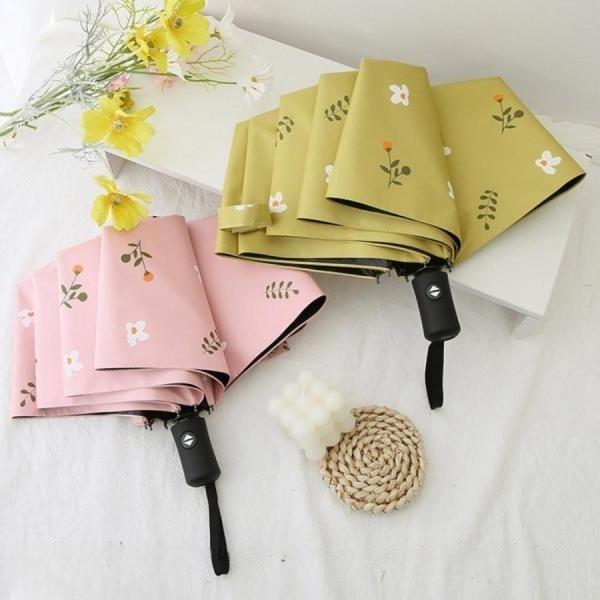 折りたたみ傘 収納袋付き 男女兼用 自動開閉式 折り畳み傘 レイングッズ 傘 レディース メンズ 日...