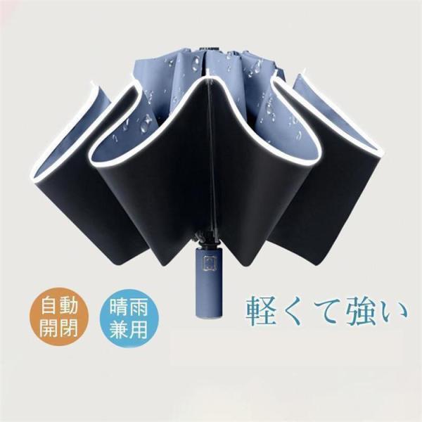 折りたたみ傘 遮光率 超撥水 晴雨傘 逆折り 自動開閉 折り畳み傘 UVカット 大きい コンパクト ...
