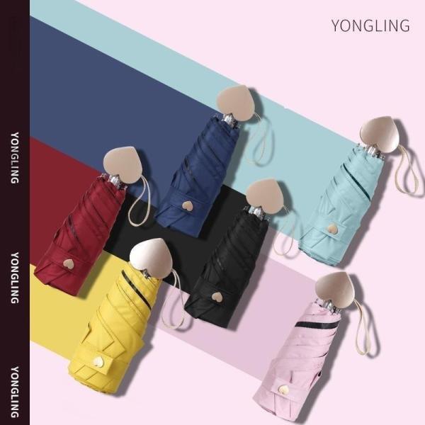 日傘 折りたたみ 完全遮光 ミニ コンパクト レディース メンズ 折りたたみ傘 晴雨兼用 軽量 丈夫...