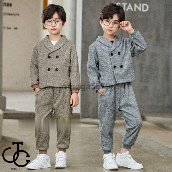 キッズ 子供 男の子 スーツ カジュアル フォーマル 上下 入園式 入学式 卒業式 七五三 発表会 ...