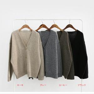 カーディガン レディース Vネック ボレロ 通...の詳細画像5