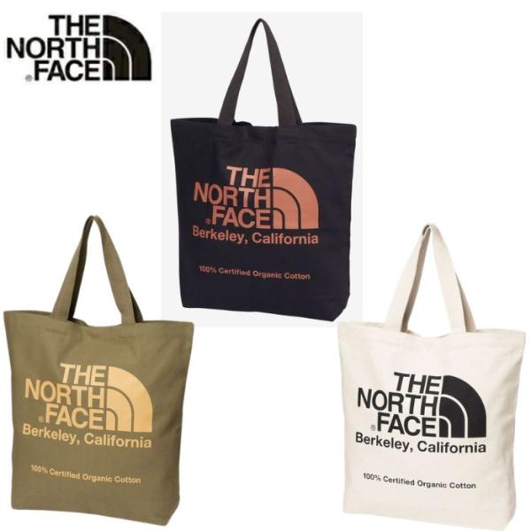 THE NORTH FACE ザノースフェイス ユニセックス トートバッグ オーガニックコットントー...