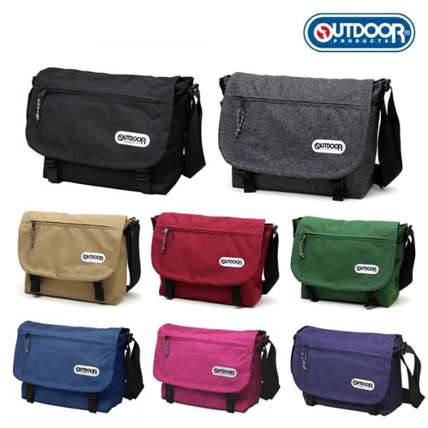 OUTDOOR PRODUCTS アウトドアプロダクツ コーデュラナイロン フラップショルダーバッグ...
