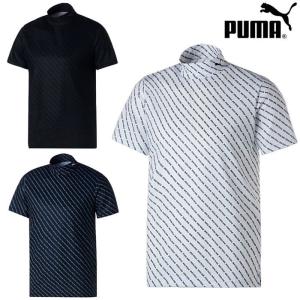 PUMA メンズ ゴルフ PF ストレッチ ハイブリッドネック 半袖