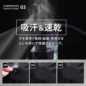 コンプレッションタイツ メンズ スポーツタイツ...の詳細画像3