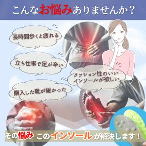 インソール 衝撃吸収 疲れない スポーツ ゴル...の詳細画像1
