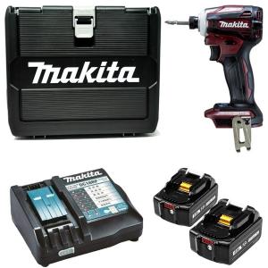 マキタ makita インパクトドライバー td172d レッド 18V バッテリー 6.0ah bl1860b 互換 バッテリー 充電器 セット td172