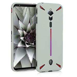 kwmobile 対応: ZTE nubia Red Magic 3 / 3s 専用ケース - 耐衝撃 TPUソフト シリコンケース スマホカバー 滑り止め - ケー
