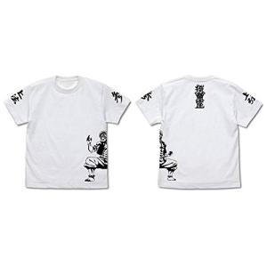 鬼滅の刃 無限列車編 猗窩座 Tシャツ /WHITE-XL